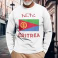 Eritrea Flag Langarmshirts Geschenke für alte Männer