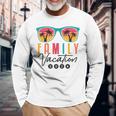 Family Vacation 2024 Beach Summer Reunion Matching Long Sleeve T-Shirt Gifts for Old Men