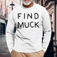 Find Muck Mind Trick Langarmshirts Geschenke für alte Männer