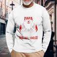 Freiwillige Feuerwehr Papa Spruchatertag Feuerwehrmann Raglan Langarmshirts Geschenke für alte Männer