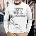 Fun Friede Freude Egg Liqueur Langarmshirts Geschenke für alte Männer