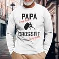 Dad Future Dad Crossfit Game Long Sleeve T-Shirt Gifts for Old Men