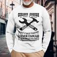 For The Mr Fixit Tool Guy Dad Long Sleeve T-Shirt Gifts for Old Men