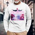 Trump Pink Daddys Home Trump 2024 Long Sleeve T-Shirt Gifts for Old Men