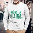 Fussball Kickenerein Münster Fan Heimat Westfalen Aufstieg Langarmshirts Geschenke für alte Männer