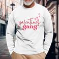 Galentines Gang Long Sleeve T-Shirt Gifts for Old Men