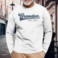 Grandpa Est 2024 Grandpa To Be New Grandpa Long Sleeve T-Shirt Gifts for Old Men