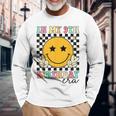 Groovy In My 9Th Birthday Era Nine 9 Years Old Birthday Long Sleeve T-Shirt Gifts for Old Men