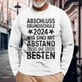 Grundschule Abschluss 2024 Mit Abstand Die Besten Kinder Langarmshirts Geschenke für alte Männer