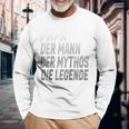 Herrenatertagsgeschenk Papa &Ater Atertag Spruch Raglan Langarmshirts Geschenke für alte Männer