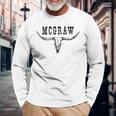 Howdy Mcgraw Western Mcgraw Cowboy Cowgirl Style Long Sleeve T-Shirt Gifts for Old Men