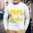 Ich Habe Zwei Titel Papa Und Abuelo Opa Spanien Raglan Langarmshirts Geschenke für alte Männer