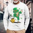 Irish St Patrick Day Dabbing Leprechaun Kid Toddler Boy Long Sleeve T-Shirt Gifts for Old Men