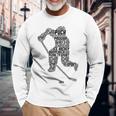 Jugador De Hockey Sobre Hielo Juvenil Niños Hombres Camiseta de manga larga Regalos para ancianos