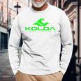 Koloa Surf Classic Wave Green Logo Long Sleeve T-Shirt Gifts for Old Men