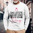 The Last Große Dingor Dem Ring Blue Langarmshirts Geschenke für alte Männer