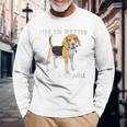 Life Is Better With A Beagle Beagle Dog Lover Pet Owner Long Sleeve T-Shirt Gifts for Old Men