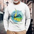 Mahi Mahi Key West FloridaLong Sleeve T-Shirt Gifts for Old Men