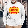 Minol Veb Folkseigenen Berieb Minol Langarmshirts Geschenke für alte Männer