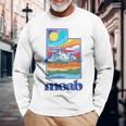 Moab Utah Vintage Nature Outdoor Graphic Long Sleeve T-Shirt Gifts for Old Men