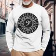 Music Bass Clef Circle Of 5Ths Musician Chords Scales Keys Long Sleeve T-Shirt Gifts for Old Men