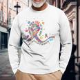 I Would Not Change You For The World Puzzle Autism Awareness Long Sleeve T-Shirt Gifts for Old Men
