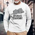 Offizielles Schlaf Elefant Elefanten White Langarmshirts Geschenke für alte Männer