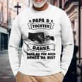 Papa & Tochter Danke Papa & Tochter Familie Langarmshirts Geschenke für alte Männer