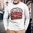 Powered By Bacon Morning Bread And Butter With Bacon Long Sleeve T-Shirt Gifts for Old Men