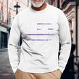 Purple Up For Military Child Month Air Force Us Flag Long Sleeve T-Shirt Gifts for Old Men