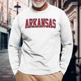 Retro Arkansas Vintage Arkansas Lovers Classic Long Sleeve T-Shirt Gifts for Old Men