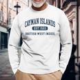 Retro Grand Cayman Islands 1503 Vintage Vacation Souvenir Long Sleeve T-Shirt Gifts for Old Men