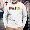 Retro Parkour Papa Lustigerintage Papa Parkour Langarmshirts Geschenke für alte Männer