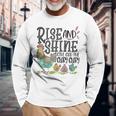 Rise And Shine Give God The Glory Glory Chicken Long Sleeve T-Shirt Gifts for Old Men