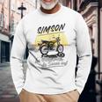 Simson Im Osten Geht Die Sonne Auf Gray Langarmshirts Geschenke für alte Männer