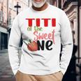 Titi The Sweet One Strawberry Birthday Family Party Long Sleeve T-Shirt Gifts for Old Men