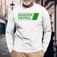 Us Border Patrol Langarmshirts Geschenke für alte Männer