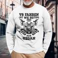 V8 Fahren Ist Wie Reiten Nuregan Achtzylinder Slogan Langarmshirts Geschenke für alte Männer