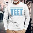 Vintage Retro Jey Uso Yeet Yeet Ww Quotes Long Sleeve T-Shirt Gifts for Old Men