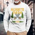 Waldarbeiter Papa Wie Ein Normaler Papa Nuriel Cooler Kapuzenjacke Langarmshirts Geschenke für alte Männer