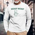 Womp Womp Bear With Ballon Meme Long Sleeve T-Shirt Gifts for Old Men