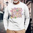 You're My Lucky Charm Feeling Lucky Vibes StPatrick' Day Long Sleeve T-Shirt Gifts for Old Men