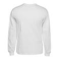 69 Number 69 Varsity Fan Sports Team White Jersey Long Sleeve T-Shirt