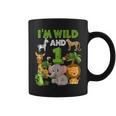 1 Year Old Zoo Birthday Safari Jungle Animal 1St Coffee Mug