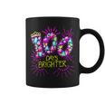 100 Days Brighter Teacher Girls 100 Days Of School Diamond Coffee Mug