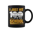 100Th Day Of School 100 Days Smarter Boys Girls Baseball Coffee Mug