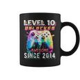 10Th Birthday Gamer 10 Year Old Bday Boy Ten Son Coffee Mug