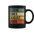 13Th Birthday 13 Year Old Legend Since August 2009 Coffee Mug
