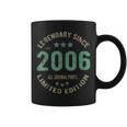 18 Year Old Bday Legend Since 2006 Vintage 18Th Birthday Coffee Mug