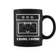 2 Buns 1 Oven Twins Announcement Twins Pregnancy Coffee Mug